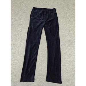 Lidy Corduroy Pants Womens S-M Navy Blue Stretch Jegging Pull On Pockets